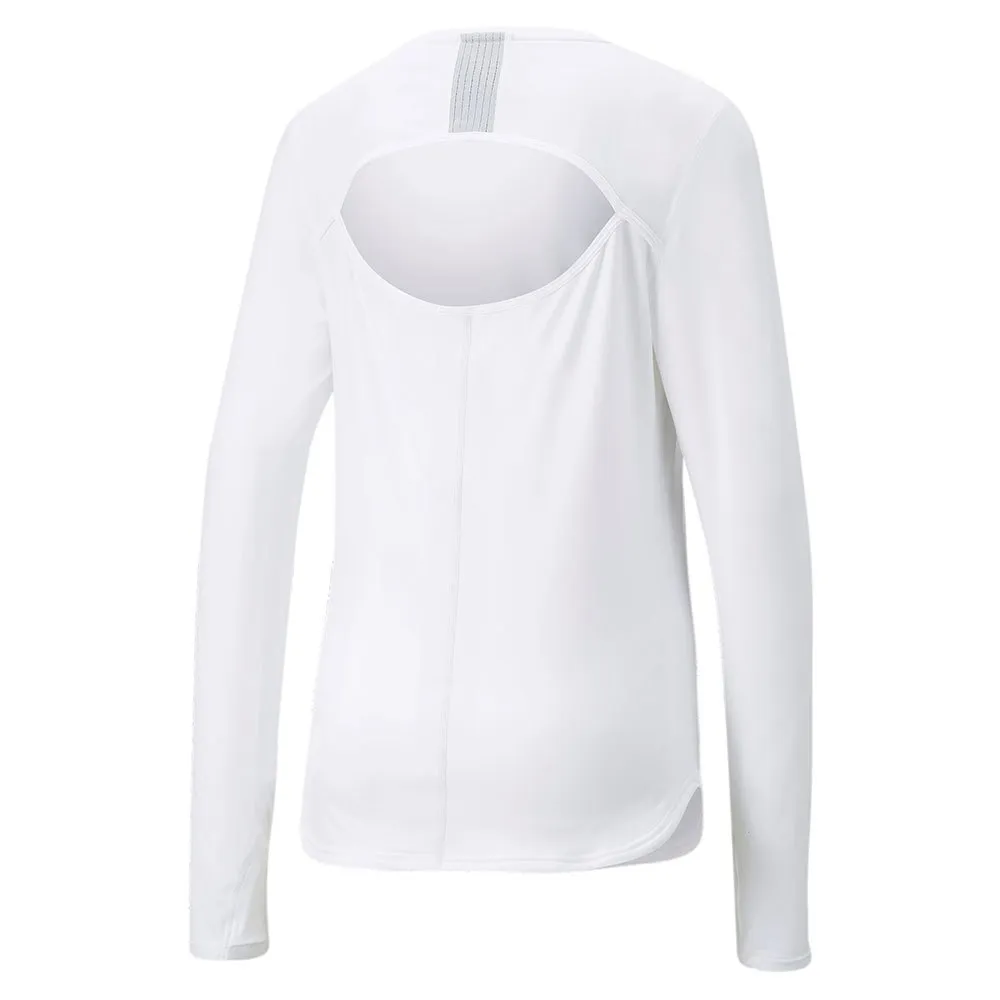 Puma Cloudspun Marathon T-shirt Med Lång ärm female, Puma white Puma Cloudspun Marathon T-shirt Med Lång ärm female, Puma white