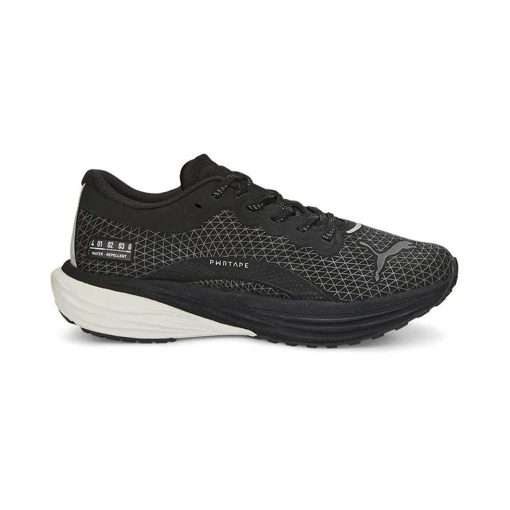 Puma Deviate Nitro 2 Wtr Löparskor female, Puma black / metallic silver Puma Deviate Nitro 2 Wtr Löparskor female, Puma black / metallic silver
