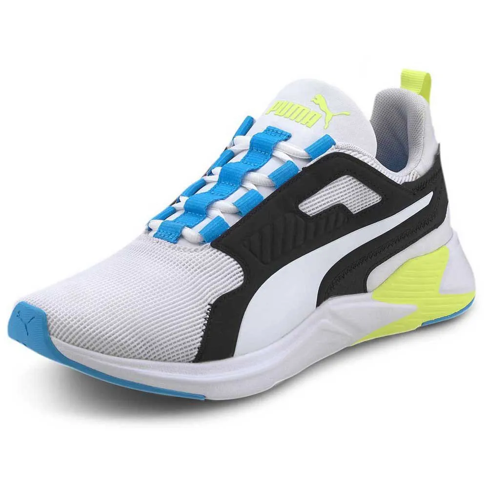 Puma Disperse Xt Löparskor male, Puma white / nrgy blue / fizzy yellow