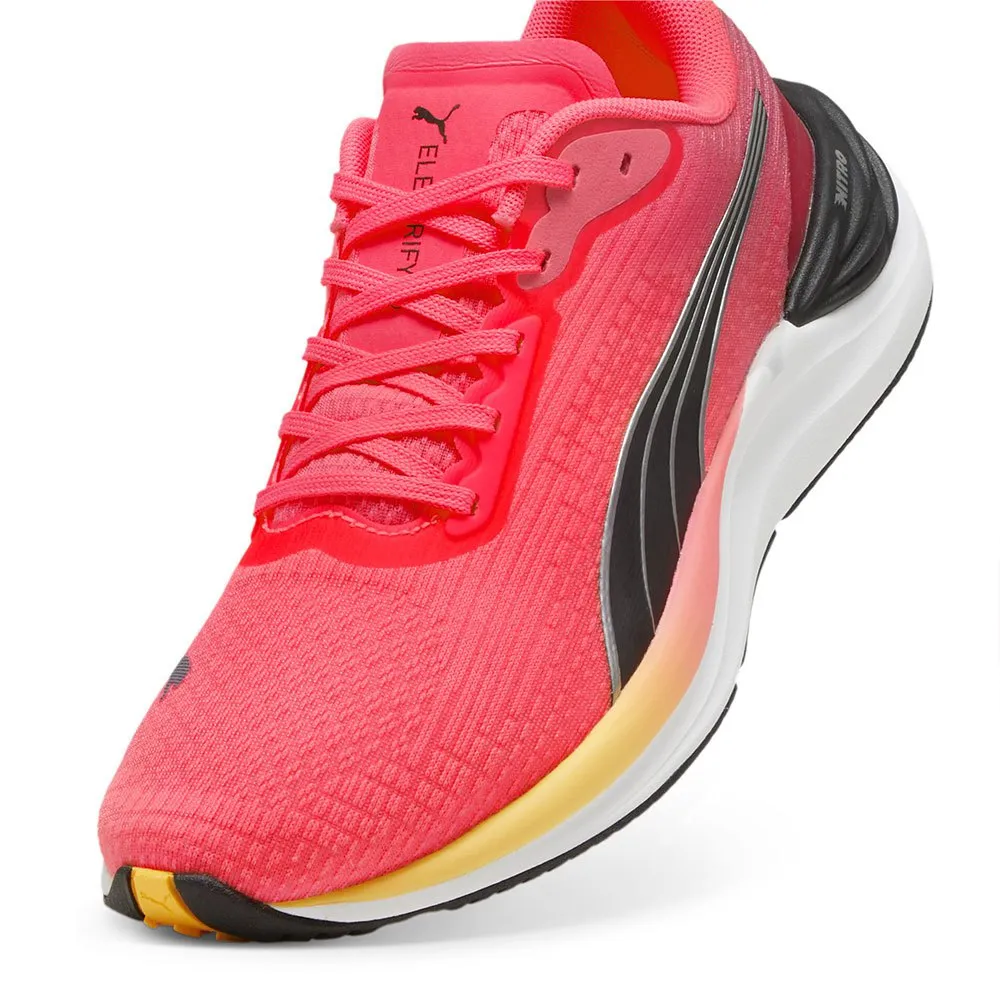 Puma Electrify Nitro 3 Fade Löparskor female, Sun stream / sunset glow / white