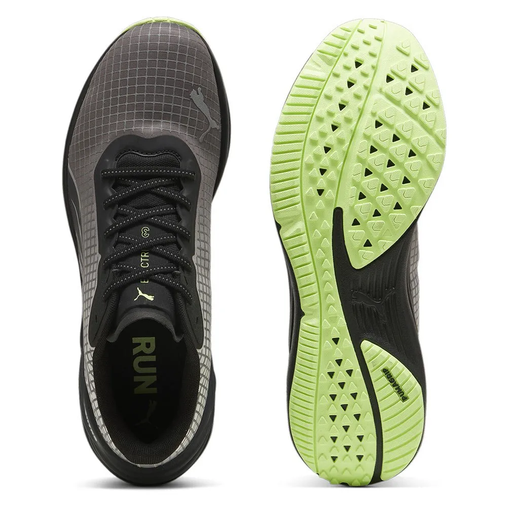 Puma Electrify Nitro 3 Wtr Fv Löparskor male, Black / glacial gray / fizzy apple