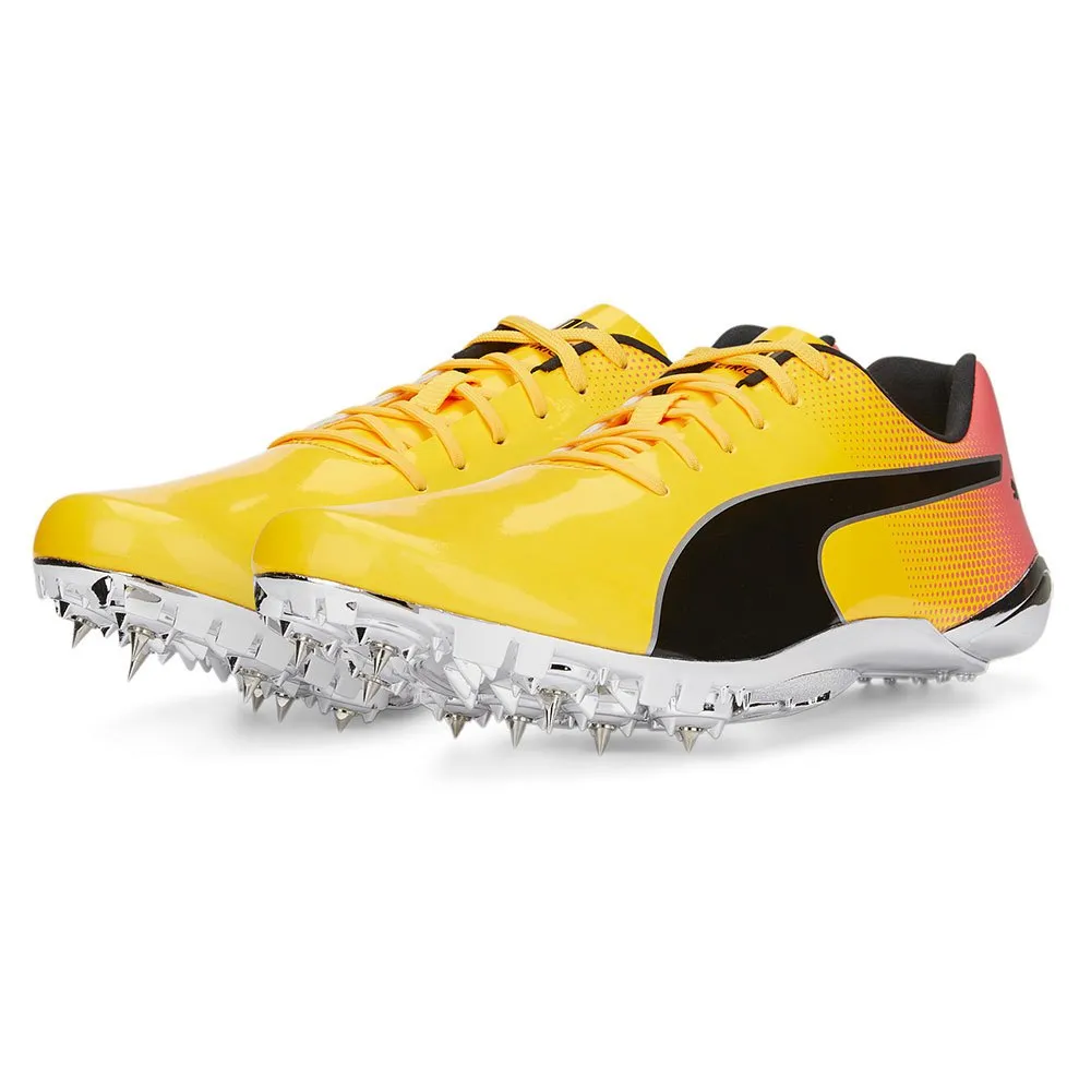 Puma Evospeed Electric 13 Löparskor Med Spikar male, Sun stream / sunset glow / puma black
