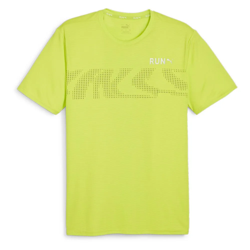 Puma Favorite Graphic T-shirt Med Korta ärmar male, Lime pow
