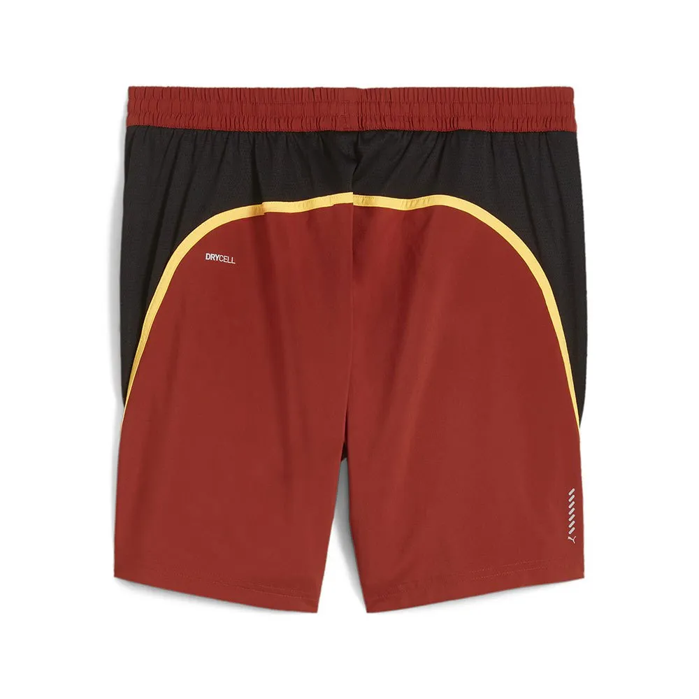 Puma Favorite Velocity 2-i-1 Shorts male, Mars red / black