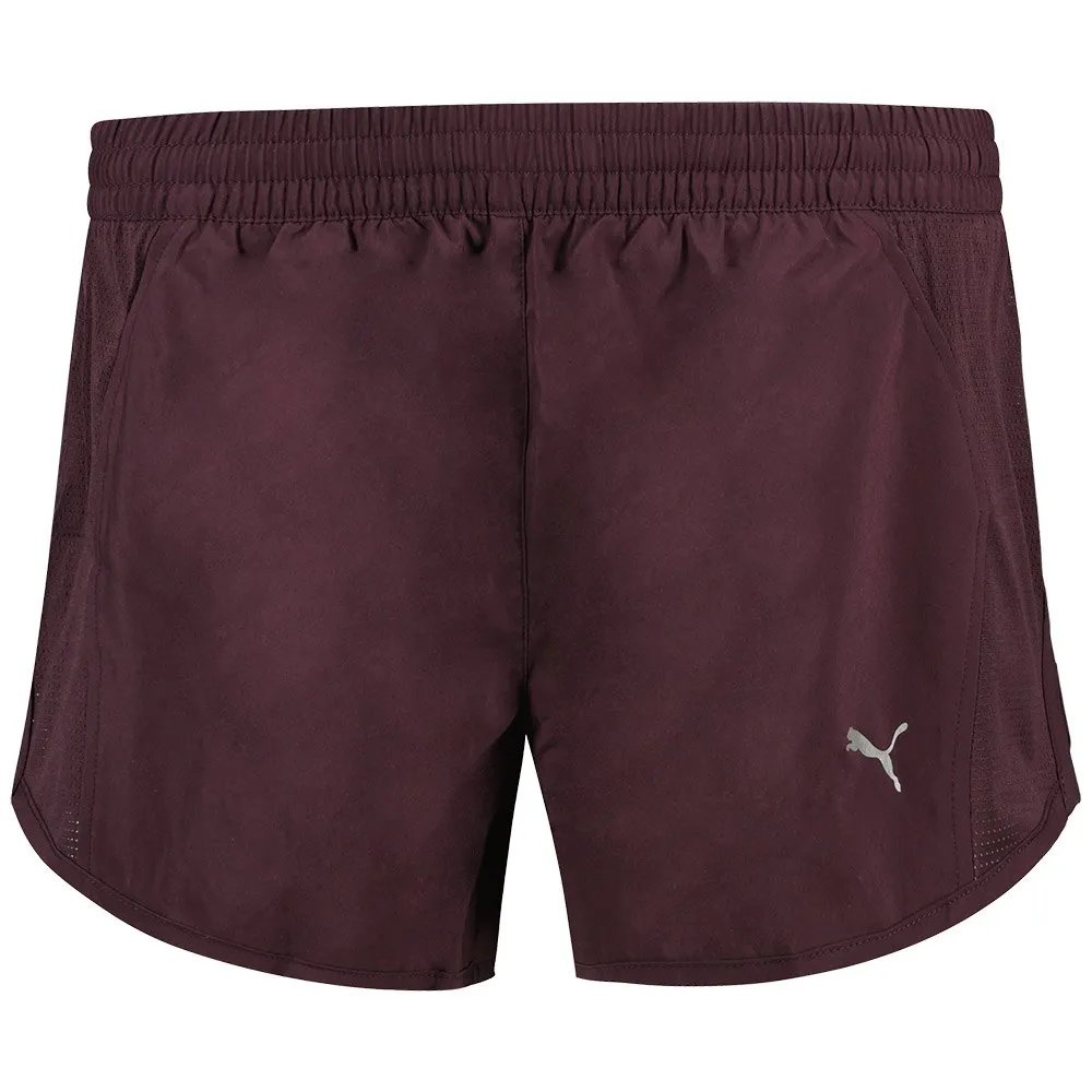 Puma Favorite Velocity 3´´ Shorts female, Midnight plum Puma Favorite Velocity 3´´ Shorts female, Midnight plum
