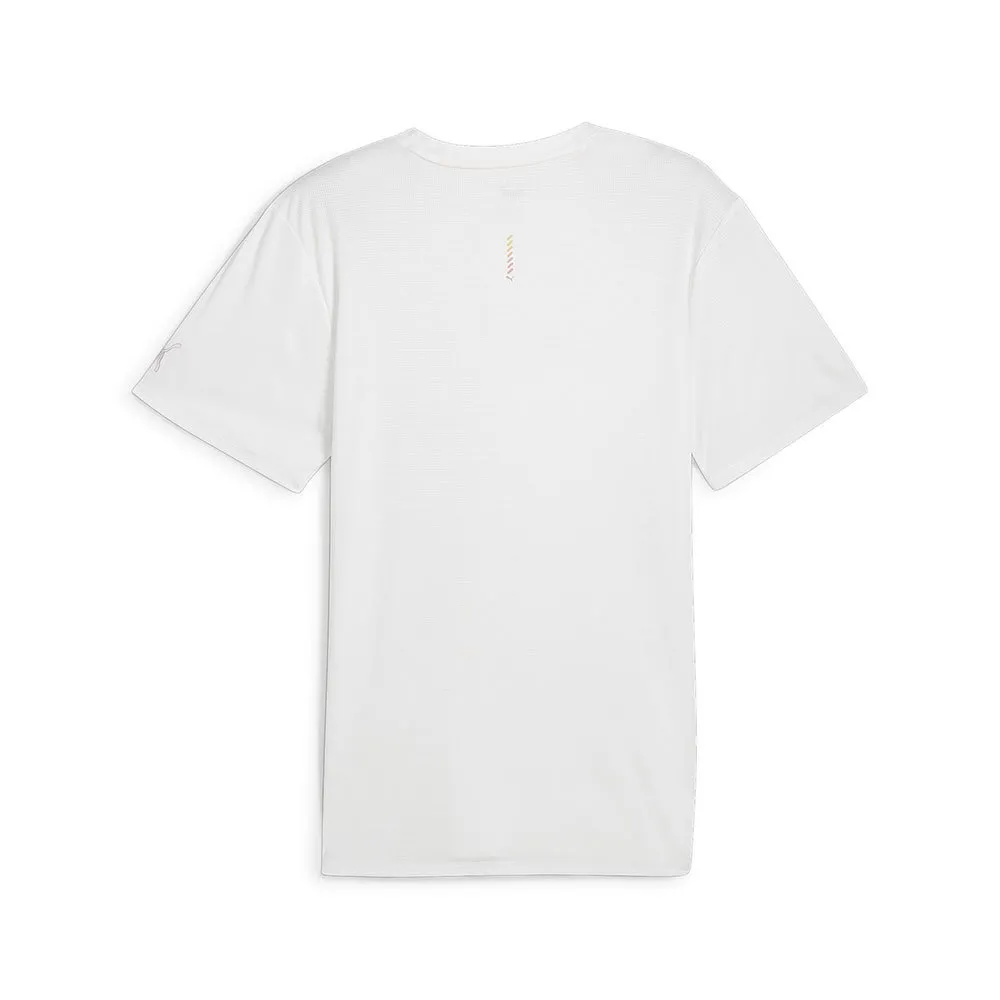 Puma Favorties Forever Faster T-shirt Med Korta ärmar male, White Puma Favorties Forever Faster T-shirt Med Korta ärmar male, White