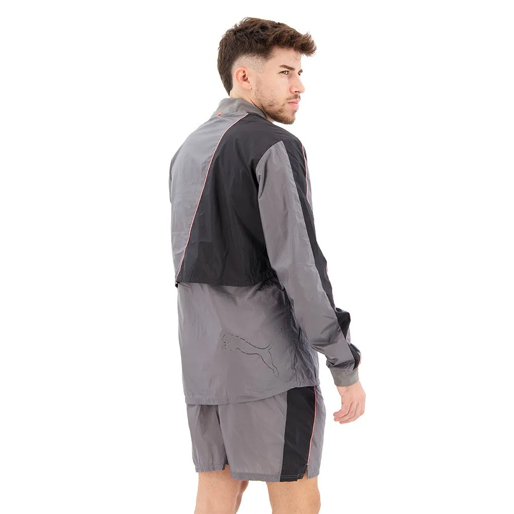 Puma Launch Ultra Jacka male, Castlerock / grey dawn