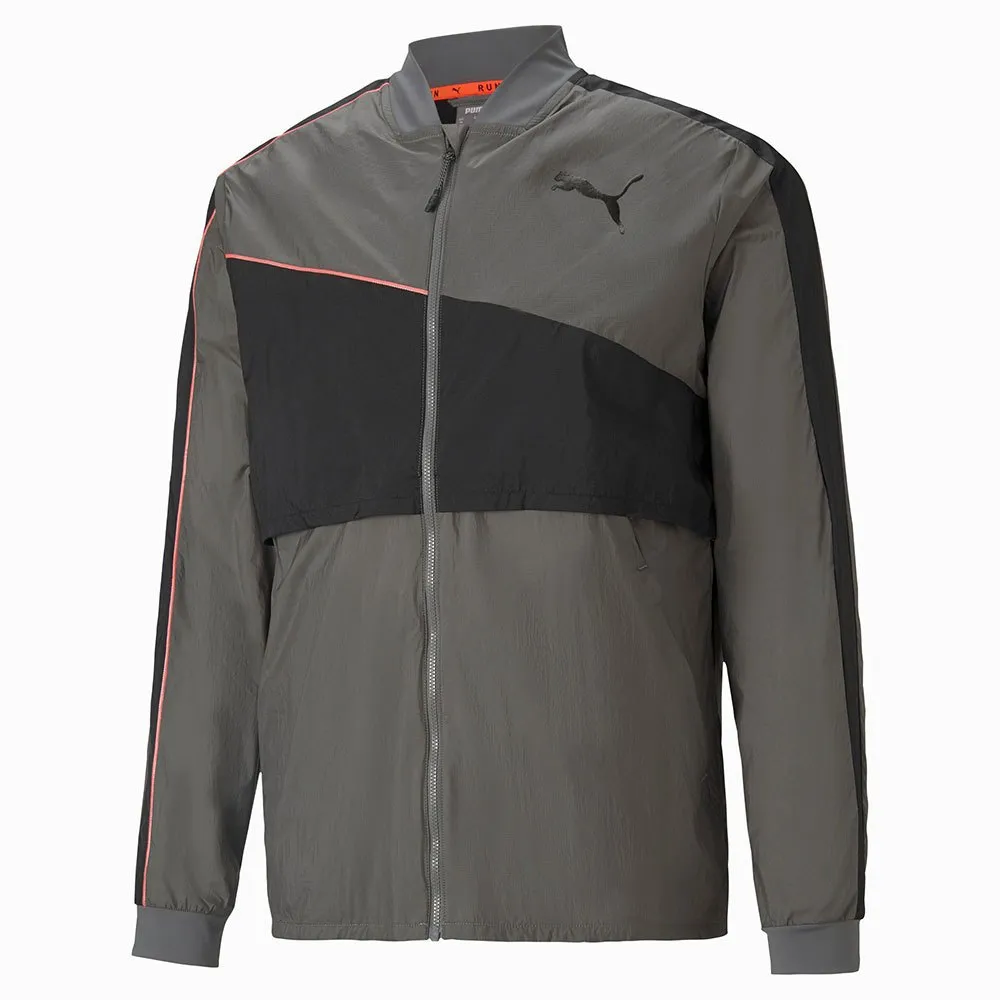 Puma Launch Ultra Jacka male, Castlerock / grey dawn