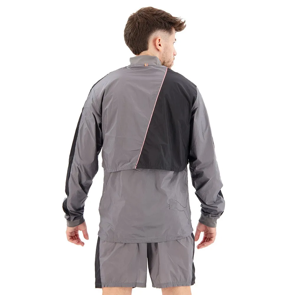 Puma Launch Ultra Jacka male, Castlerock / grey dawn