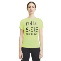 Puma Performance Slogan T-shirt Med Korta ärmar female