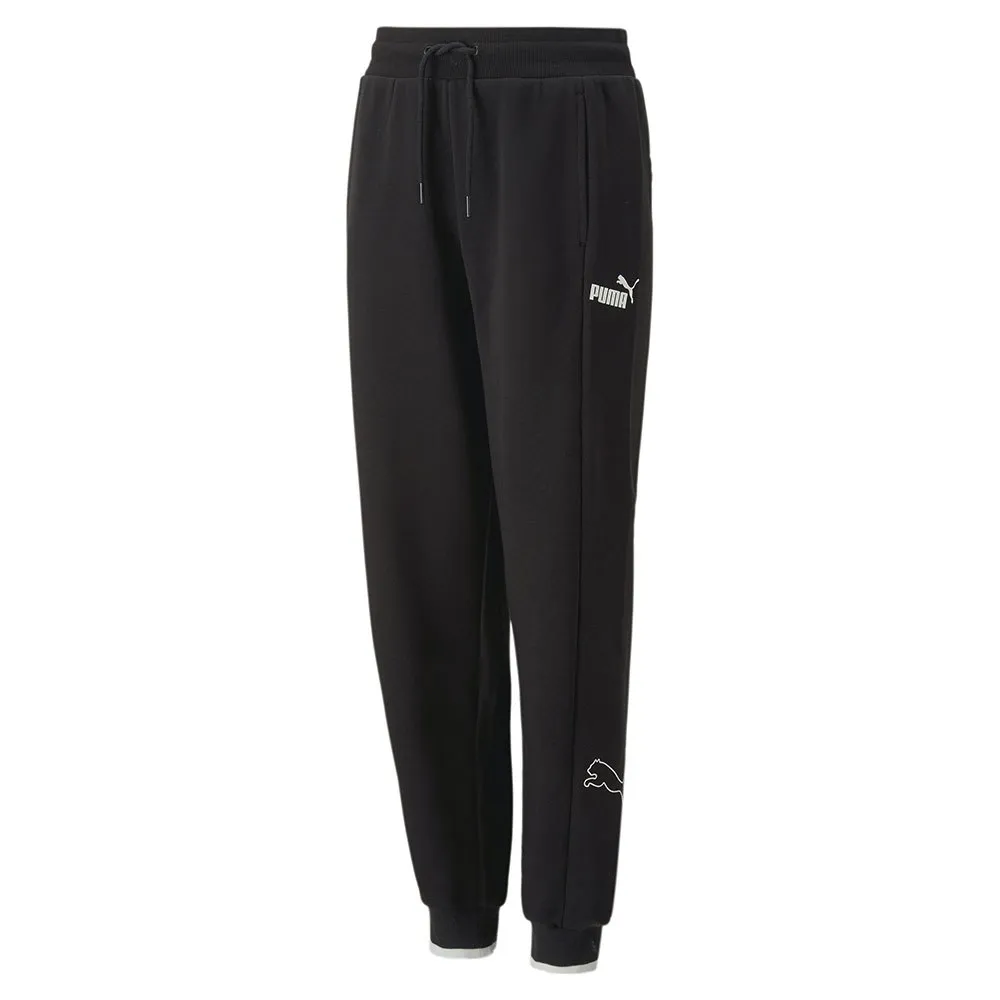 Puma Power Colorblock Byxor male, Puma black