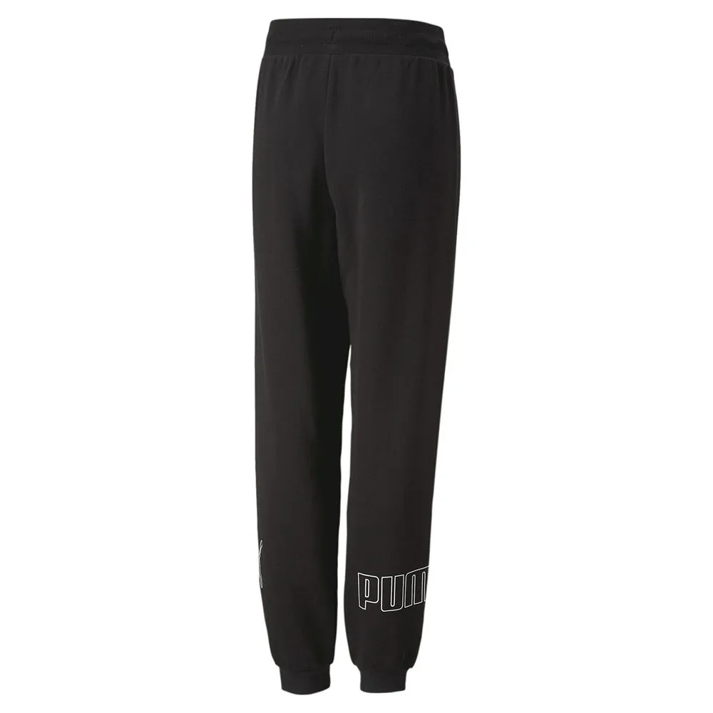 Puma Power Colorblock Byxor male, Puma black