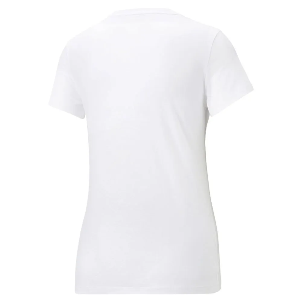 Puma Power T-shirt Med Korta ärmar female, White