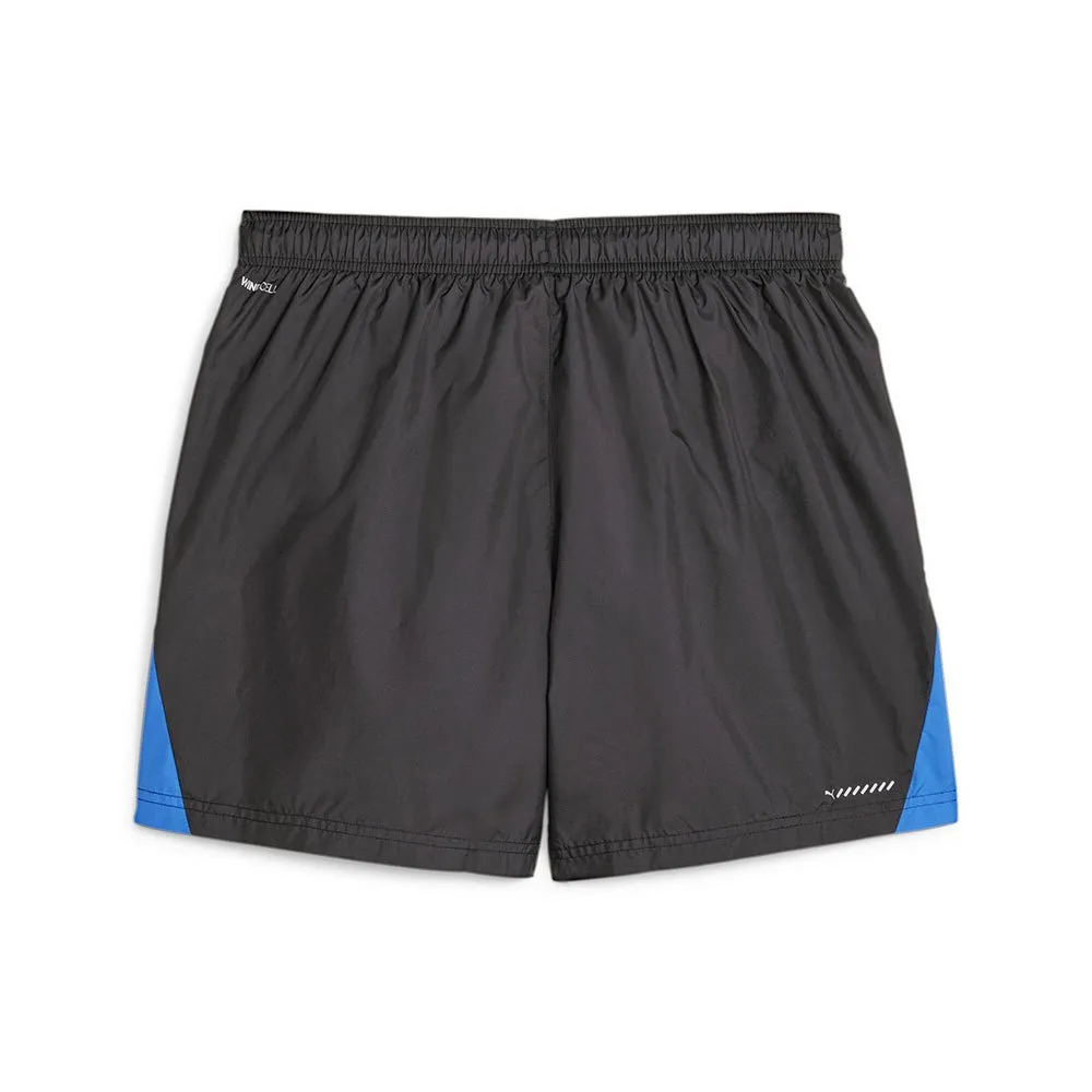 Puma Run 5´´ Shorts male, Black / ultra blue