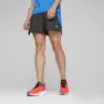 Puma Run 5´´ Shorts male, Black / ultra blue