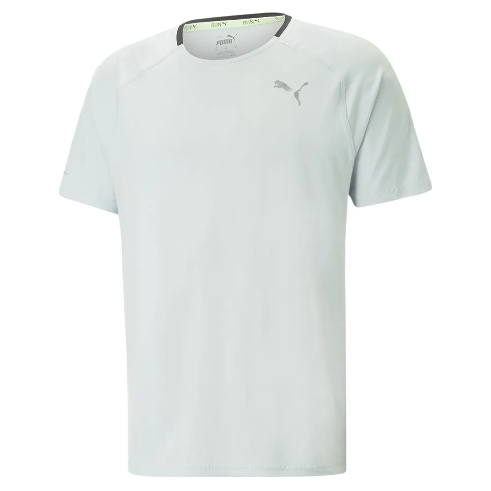 Puma Run Cloudspun T-shirt Med Korta ärmar male, Platinum gray
