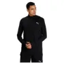 Puma Run Favorite 1/4 Zip T-shirt Med Lång ärm male, Puma black