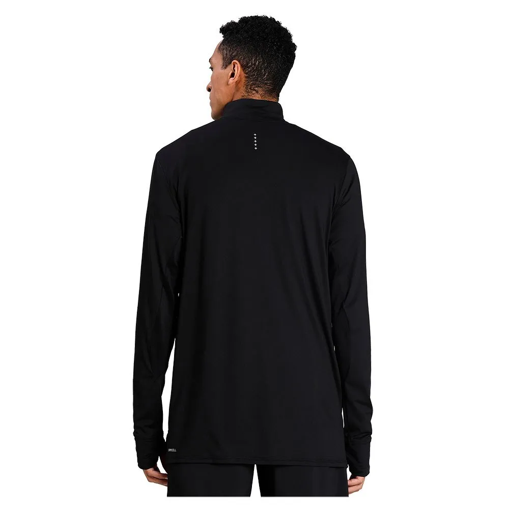 Puma Run Favorite 1/4 Zip T-shirt Med Lång ärm male, Puma black Puma Run Favorite 1/4 Zip T-shirt Med Lång ärm male, Puma black