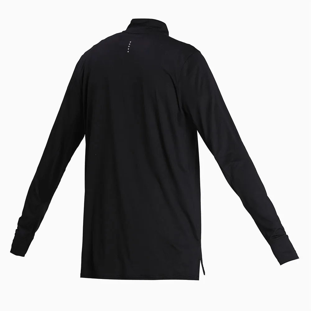 Puma Run Favorite 1/4 Zip T-shirt Med Lång ärm male, Puma black Puma Run Favorite 1/4 Zip T-shirt Med Lång ärm male, Puma black