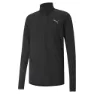 Puma Run Favorite 1/4 Zip T-shirt Med Lång ärm male, Puma black