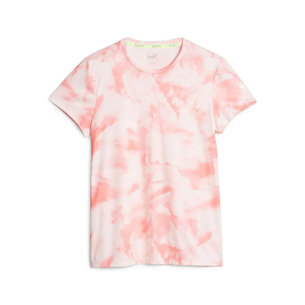 Puma Run Favorite Aop T-shirt Med Korta ärmar female, Koral ice