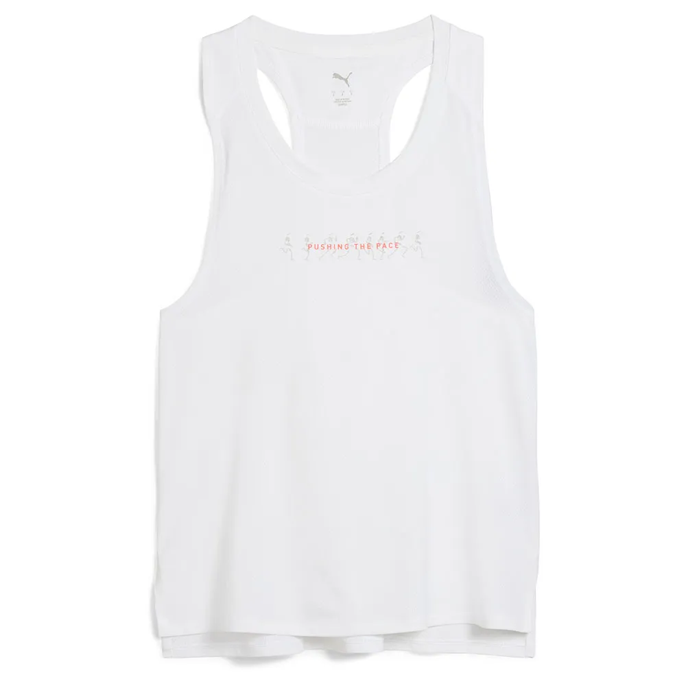 Puma Run Graphic Mesh ärmlös T-shirt female