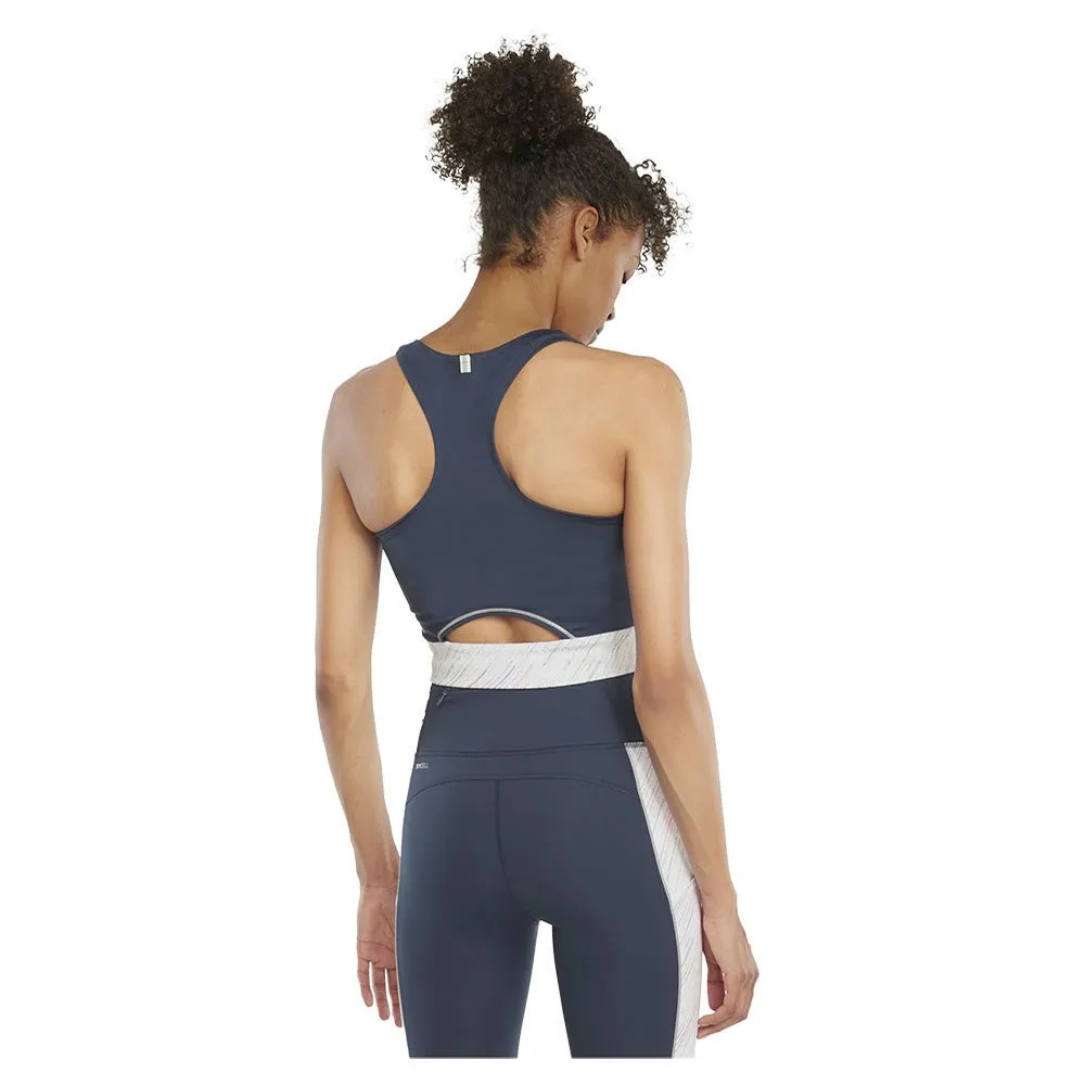 Puma Run High Shine Crop ärmlös T-shirt female, Puma white