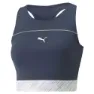 Puma Run High Shine Crop ärmlös T-shirt female, Puma white