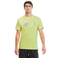 Puma Run Logo T-shirt Med Korta ärmar male
