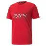 Puma Run Logo T-shirt Med Korta ärmar male