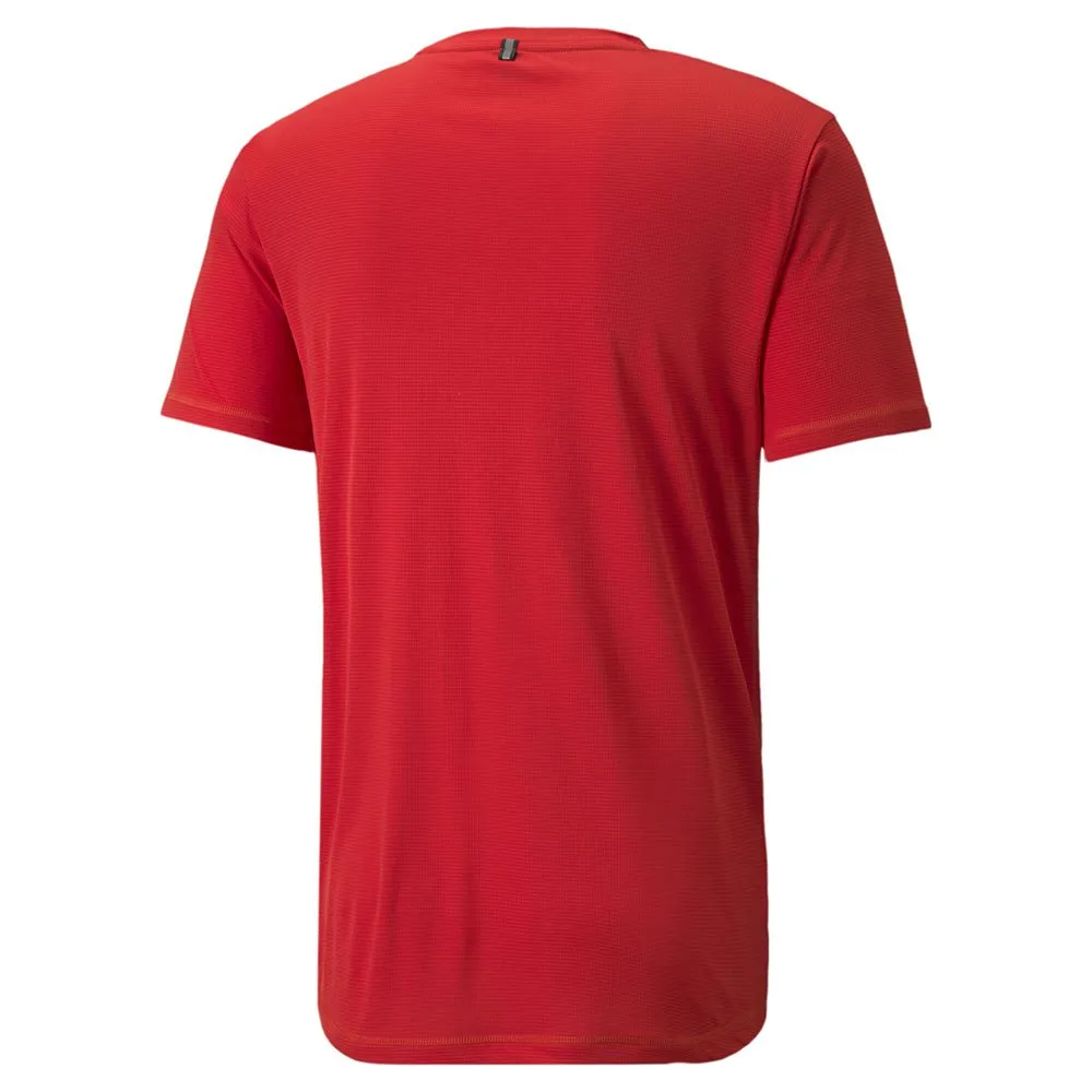 Puma Run Logo T-shirt Med Korta ärmar male