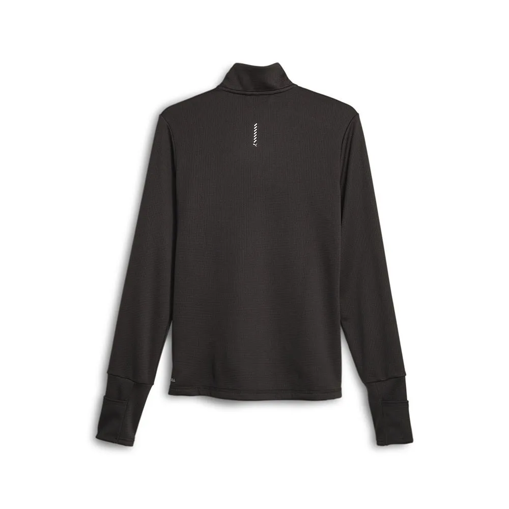 Puma Run Micro Fleece Med Halv Dragkedja female