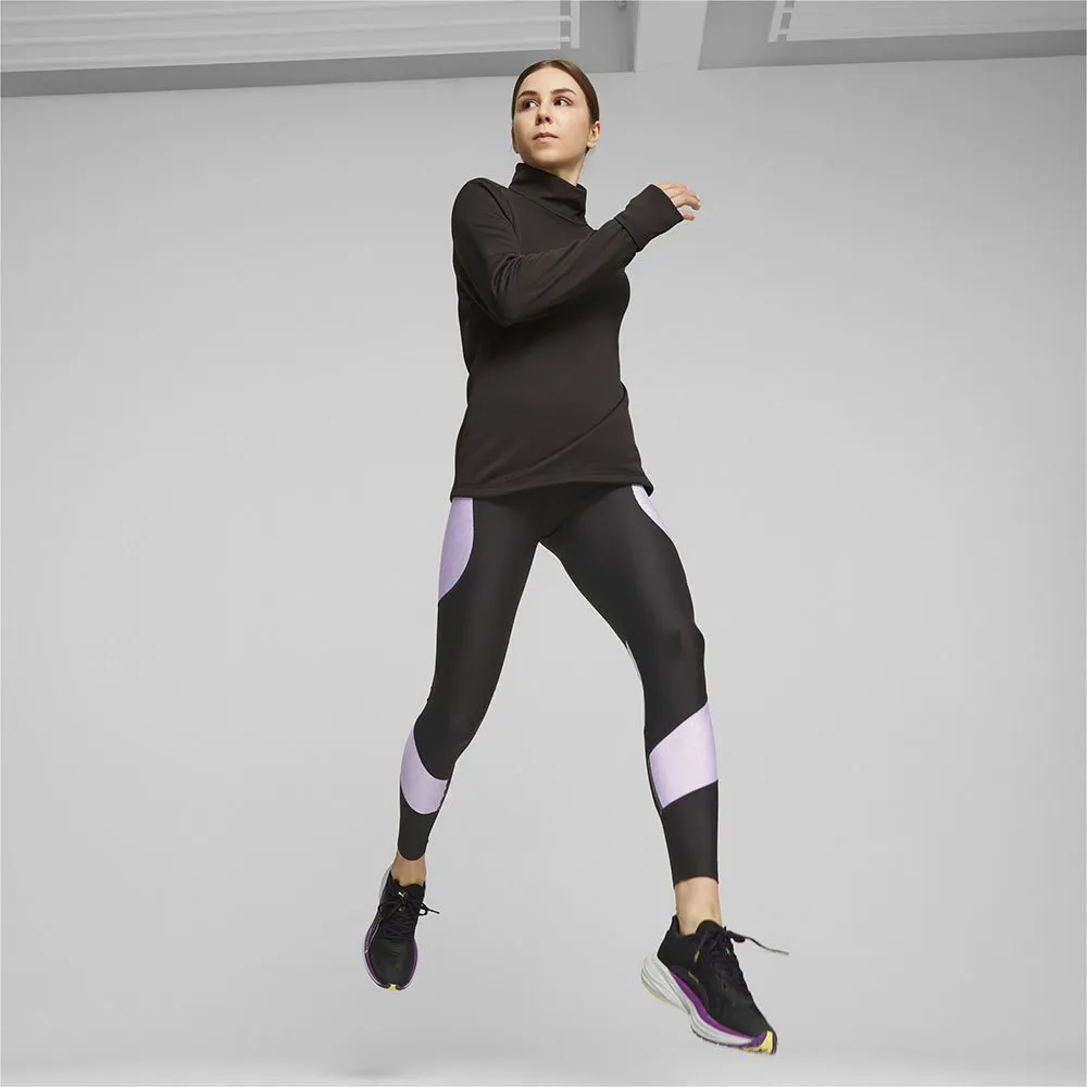 Puma Run Micro Fleece Med Halv Dragkedja female