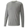 Puma Run T-shirt Med Lång ärm male, Medium gray heather