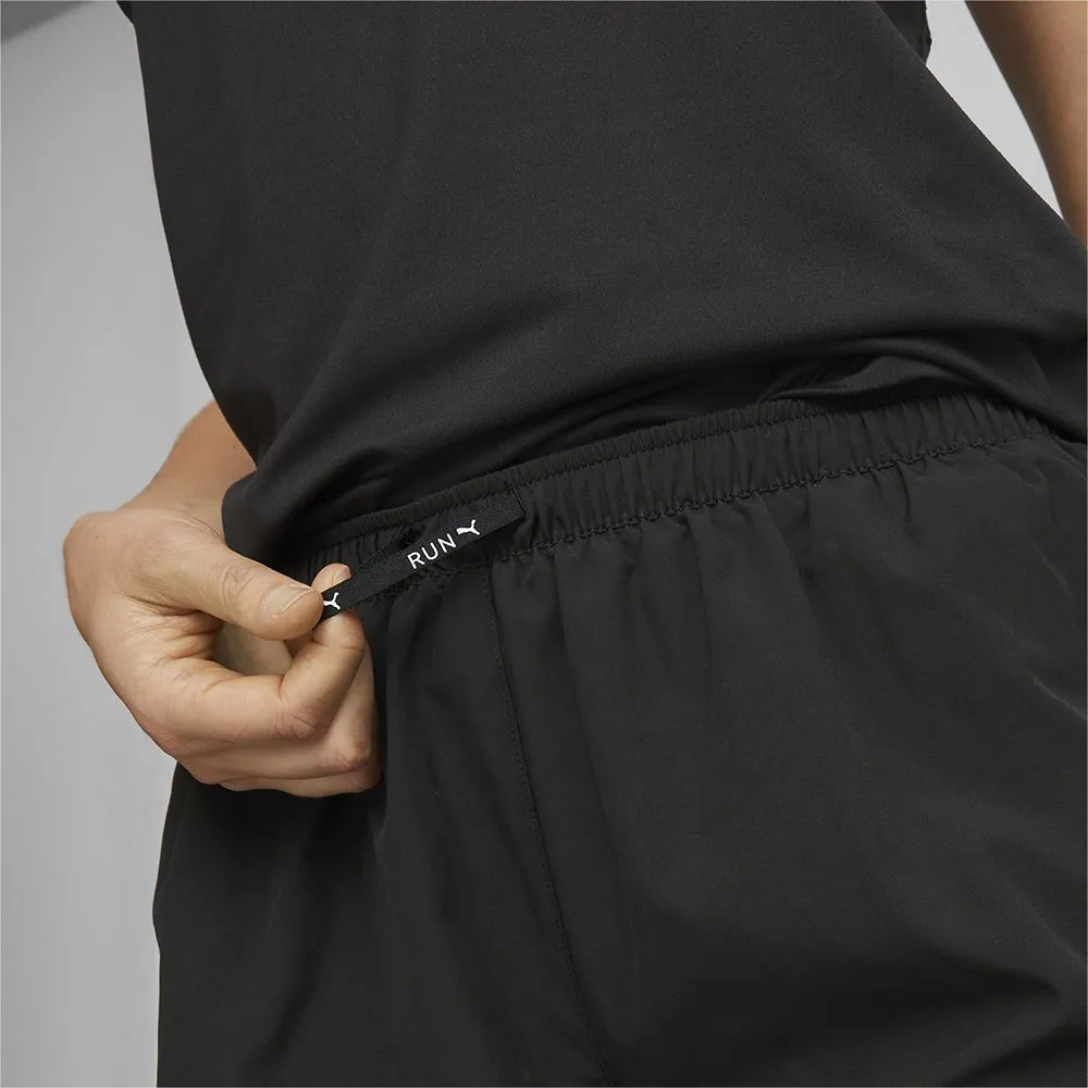 Puma Run Ultraweave Split Shorts female, Puma black