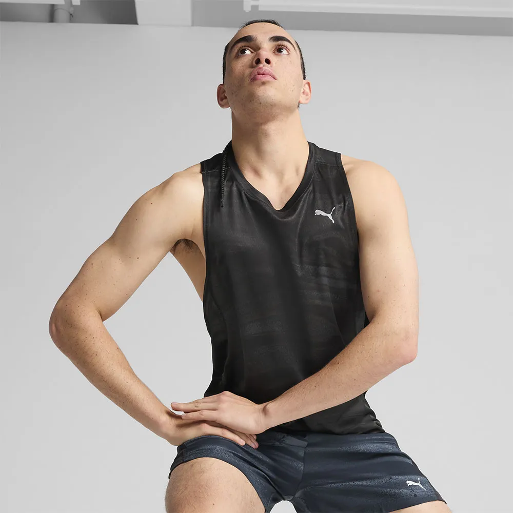 Puma Velocity Aop ärmlös T-shirt male