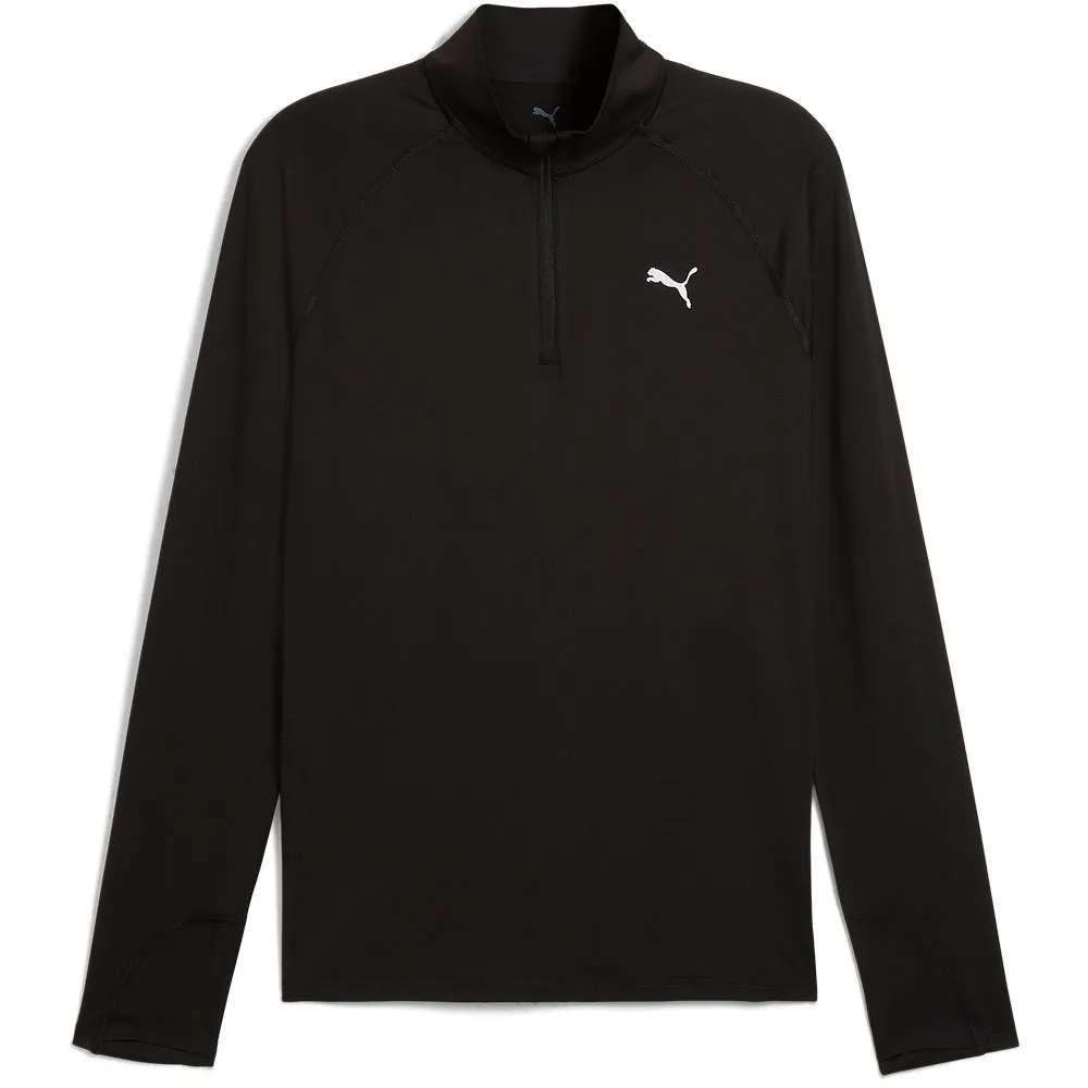 Puma Velocity Cloudspun Tröja Med Halv Dragkedja male