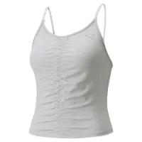 Puma Yoga Studio Foundation Ruched ärmlös T-shirt female Puma Yoga Studio Foundation Ruched ärmlös T-shirt female