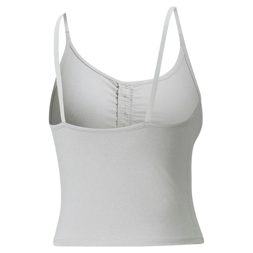 Puma Yoga Studio Foundation Ruched ärmlös T-shirt female Puma Yoga Studio Foundation Ruched ärmlös T-shirt female