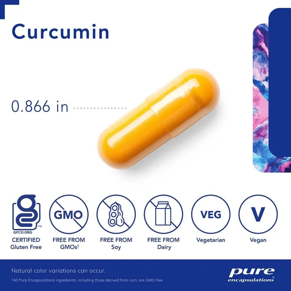 Pure Encapsulations Curcumine Kapslar 60 Enheter, One size Pure Encapsulations Curcumine Kapslar 60 Enheter, One size