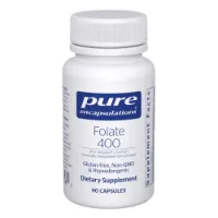 Pure Encapsulations Folate 400 Kapslar För Kvinnor 90 Enheter
