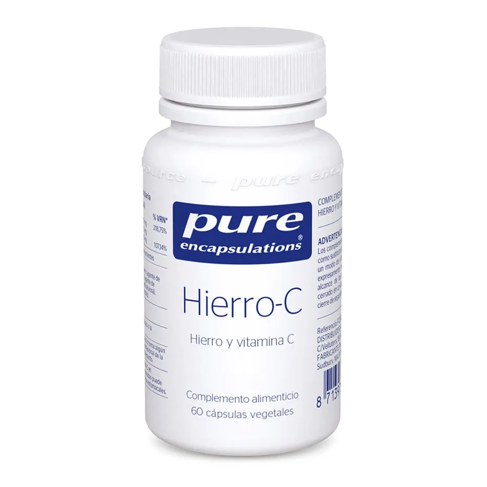 Pure Encapsulations Iron-c Kapslar För Kvinnor 60 Enheter, One size Pure Encapsulations Iron-c Kapslar För Kvinnor 60 Enheter, One size
