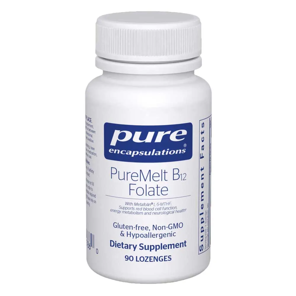 Pure Encapsulations Vitamin B12 Folat 90 Enheter, One size