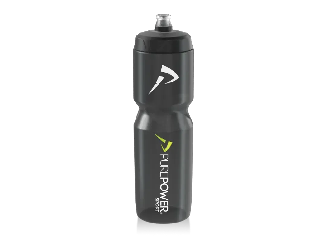 PurePower Hydro vattenflaska 975 ml, Svart