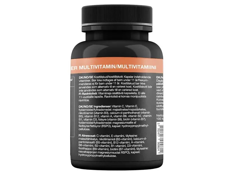 PurePower Multivitamin kapslar 100 st PurePower Multivitamin kapslar 100 st