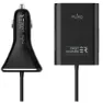 Puro Passenger Usb + Usb 6.8a 2 Ports Laddare, Black, One Size