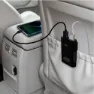 Puro Passenger Usb + Usb 6.8a 2 Ports Laddare, Black, One Size
