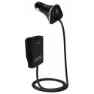 Puro Passenger Usb + Usb 6.8a 2 Ports Laddare, Black, One Size