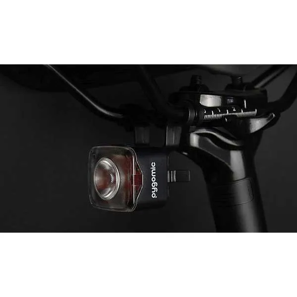Pygomic R-pro Bakljus, Black, 200 Lumens