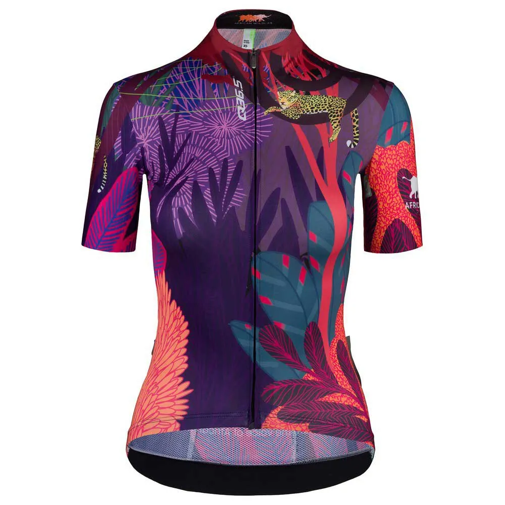 Q36.5 G1 African Wildlife Foundation Korta ärmar Cykeltröja